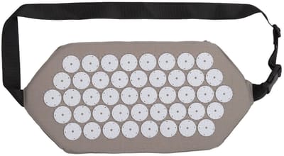 Dailygoods- Acupressuurmat Ontspannende Stressverlichting - Acupressuurriem - Katoen/ABS - Rugmassage - Pijnverlichting - 43 x 21 cm - Massagemat