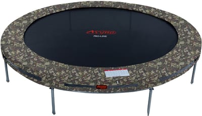 Avyna InGround Trampoline Ø365 cm – Camouflage – Rond – Premium Ingraafmodel