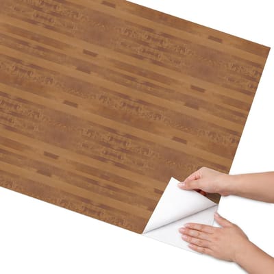 Coloray Meubel Wrap Folie - Bruin Meubelfolie - 75x150 cm - Plakfolie Meubels Bruine textuur - Decoratiefolie Zelfklevend - Rustiek Meubelfolie - Meubelfolie Zelfklevend - Badkamer decoratie - Texturen