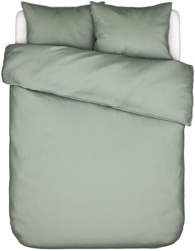 Essenza Minte Dekbedovertrek Dusty green - Lits-Jumeaux - 240x200/220 cm