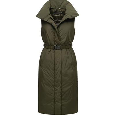 Navahoo Evening Song lang wintervest voor dames - warm en stijlvol