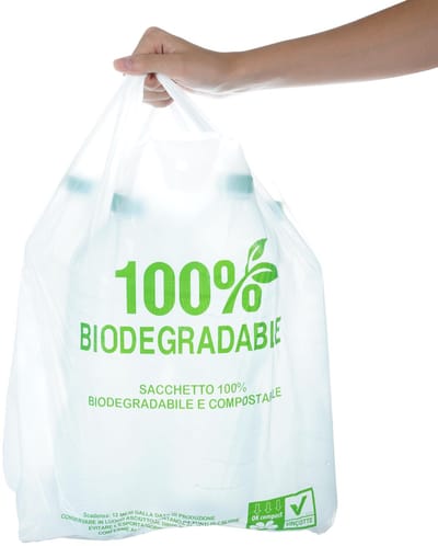 Dailygoods- Bio-afvalzakken 10 Liter - Composteerbare Vuilzakken - Lekvrij - Handvat - Vlakke Bodemstructuur - Duurzaam en Milieuvriendelijk - Vuilniszakken