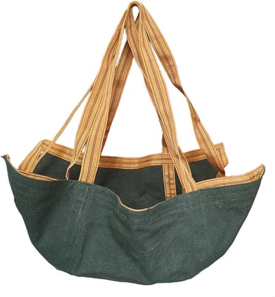 Veiligheidsnet Vrachtnet - Hijsnnet Hefnet - Goederen Verplaatsen - Versterkte Handgrepen - 100x100CM - Nylon