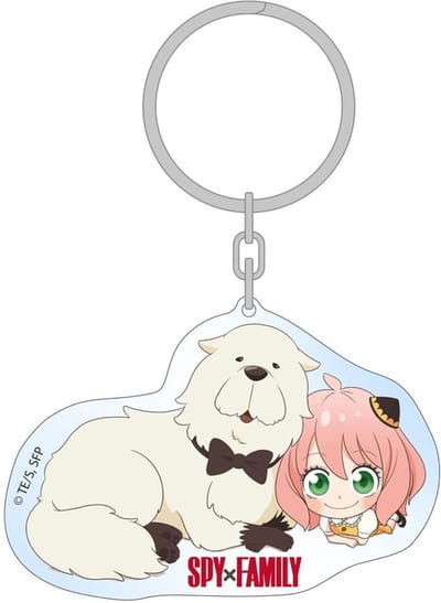 Sakami Merchandise Spy x Family Acrylic Keychain Season 3 Holographic 7 cm Keyrings