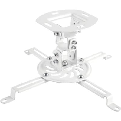 Hama projector beugel plafond - Draai en kantelbaar - Wit - max 13,5kg - VESA 50x50