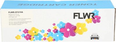 FLWR - Toner / 410A / Zwart - Geschikt voor HP