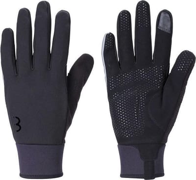 BBB Cycling ControlZone Fietshandschoenen Winter - 5 - 10 ℃ - Winddichte Wielrenhandschoenen Heren & Dames - Sporthandschoenen - Touchscreen Compatibel - Zwart - Maat S - BWG-36