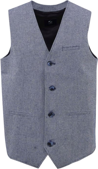 Suitable Gilet Loop Azuurblauw - Maat 48 - Heren