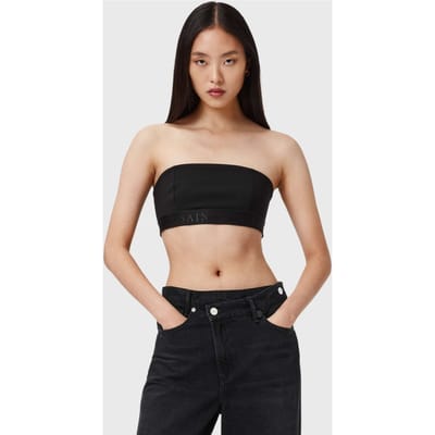 AllSaints Novie Bandeau Black Taglia: 12 | Reggiseni Outlet | Donna | Nero