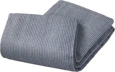 ProPlus Tenttapijt - 250 x 600cm - Tenttapijt Caravan - Gronddoek Tent - Voortenttapijt - Kampeertapijt - Water - en Vuil Doorlatend - Sterk materiaal - Geluiddempend - UV-gestabiliseerd - Wasbaar - Blauw/wit