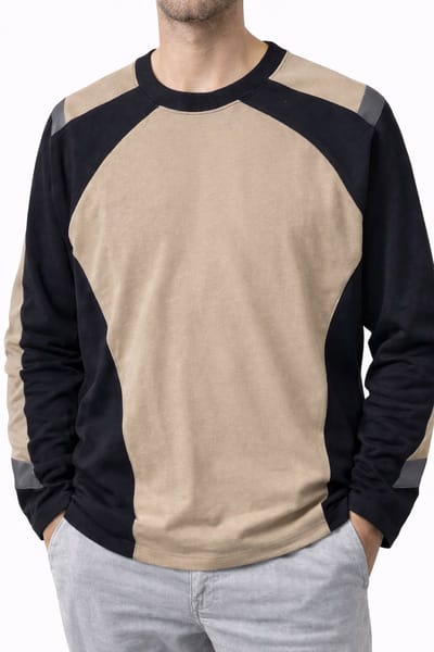 Sweatshirt Mascot Witten 50503-830 Khaki/Zwart – Werktrui – Maat M – 60% Katoen / 40% Polyester
