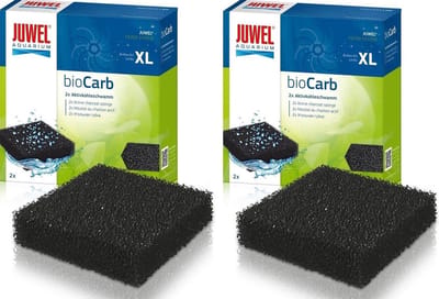 Juwel Biocarb XL kool (jumbo) Zwart - 2 stuks