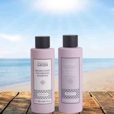 Organic HairSpa Magnificent Volumizing Shampoo & Magnificent Volumizing Conditioner