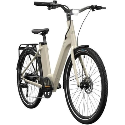 CRIVIT Urban elektrische fiets 3.0 Y kettingaandrijving (Desert Beige)
