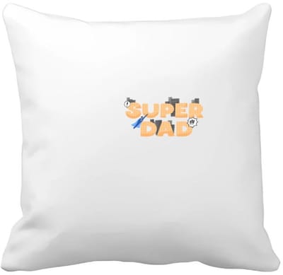 Akyol - super dad Kussen hoes - Vader - papa - vaderdag - cadeau - verjaardag - kado - 40 bij 40 cm
