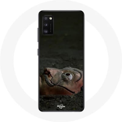 Samsung Galaxy A41 hoesje la casa de papel Dali-masker