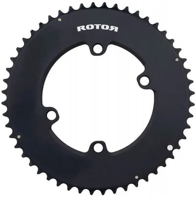 Rotor Aero Round Ring 110x4 Bcd Kettingblad Zwart 52t