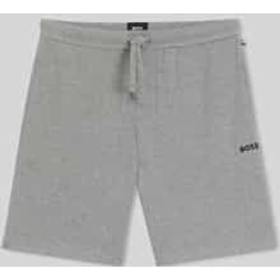 regular fit sweatshorts van katoenmix