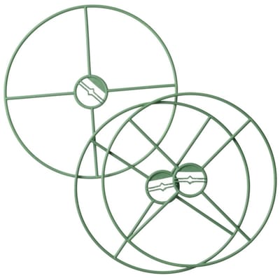 Nature Plantensteun Set 3 Ringen Groen - Klim-En Geleide Artikel - Ø40 cm