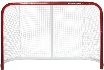 Winnwell - HD Proform IJshockeydoel - Professioneel Hockeygoal - Versterkt Frame & Slagvast Net - 183 cm