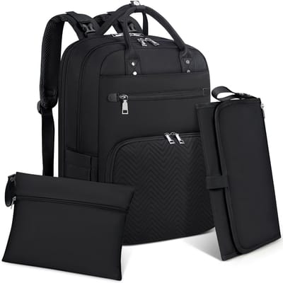 Dailygoods- Luiertas Groot - Multifunctioneel - Rugzak met Aankleedkussen - Waterdicht - 20 Compartimenten - Duurzaam Materiaal - Babytas