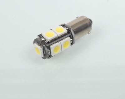 ampul led 12v blanche culot ba9s canbus rms pour moto scooter auto neuf