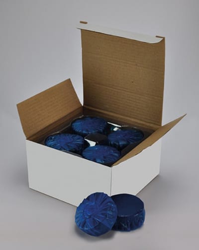 Toiletblokken Wiesbaden voor Geberit UP100 en UP320 Blauw Set 12-delig