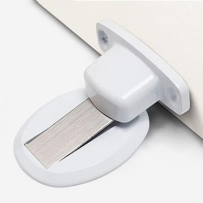 Deurstop - Deurwig Stopper - Deuren Open Houden - Magnetisch Zonder Boren - Niet Gespecificeerd - Zwart