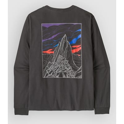 Patagonia Cloud Crag Longsleeve zwart