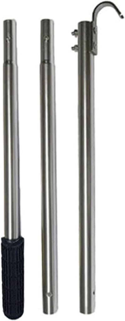 Zolder Haak - Trekstok Ladder - Zolder Toegang Maken - Roestvrij Staal - 40 Inch Lengte - Metaal