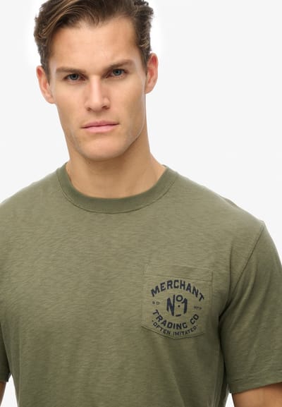 Superdry - The Merchant Store - Grafisch T-shirt - Heren - T-shirts