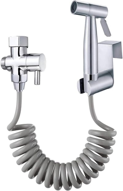 Famanu - Handbidet sproeier met slang, waterstraal voor hygiëne en huisdieren