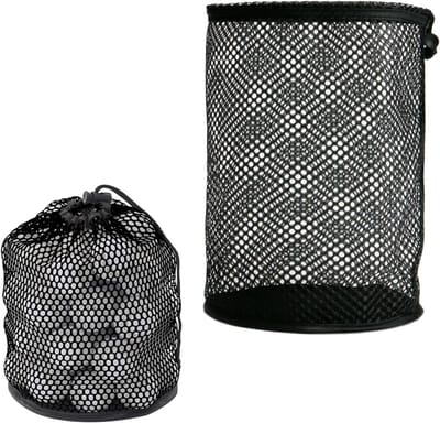 Grote Golfbal Tas met Netvakken - Organizer voor Golfaccessoires, Ideaal voor Sport, Camping en Reizen