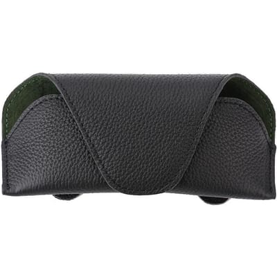 Étui à lunettes de voiture, pare-soleil Auto, porte-lunettes, sac de lunettes de soleil, porte-billet, mallette de rangement multifonction pour Automobile noir