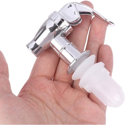 17MM Kruik Wijnvat Watertank Kraan Met Filter Glazen Wijnfles Kraan Wijnklep Waterdispenser Schakelaar Kraan Uitlopen Bier gray