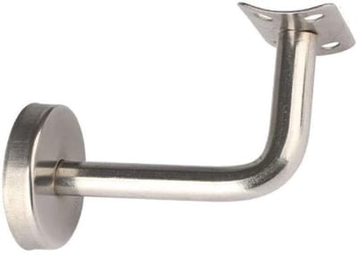 Stainless Steel Trapleuning Steun, Sterke Bannister Beugel voor Trap, Handrails en Beveiligingshekken (60 * 100mm)