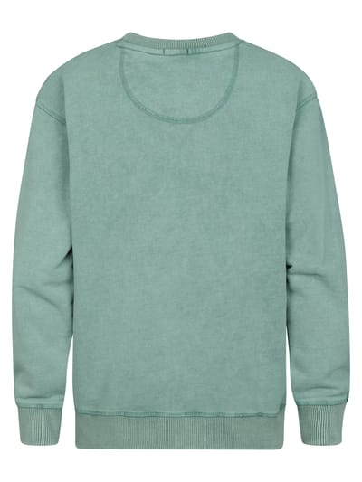 Petrol Industries - Jongens Bedrukte sweater met ronde hals Ranchero - Groen - Maat 104