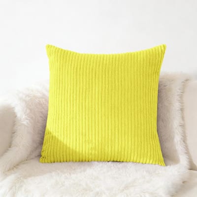 Corduroy Kussensloop 40X40 45X45 50x50cm Zachte Pluche Flanellen Kussenhoes Pluizige Bank Kussensloop voor Sofa Woonkamer Decoratie 45X45CM