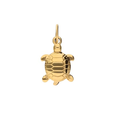 Lucardi Dames Stainless steel goldplated hanger voor dames - Hanger - Staal - Goudkleurig