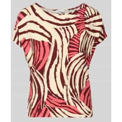 s.Oliver  T-shirts Pink Burgundy Taglia: 38 | Maglie Sportivi Outlet | Donna | Marrone