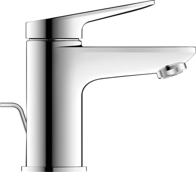 Duravit Wave - Wastafelkraan met afvoer, chroom WA1010001010