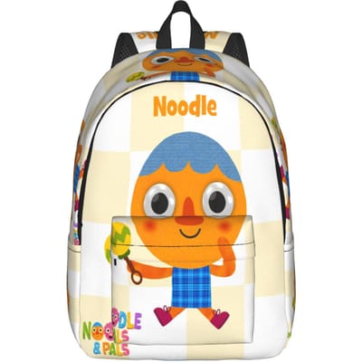 Mij! Noodle & Pals Coole Rugzak Duurzaam Studenten Werk Dagrugzak voor Mannen Vrouwen Laptop Computer Schoudertas M
