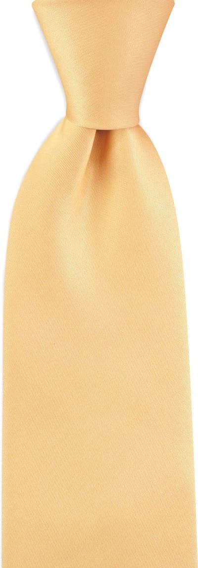 JB Collection - Stropdassen - stropdas zachtgeel - zachtgeel