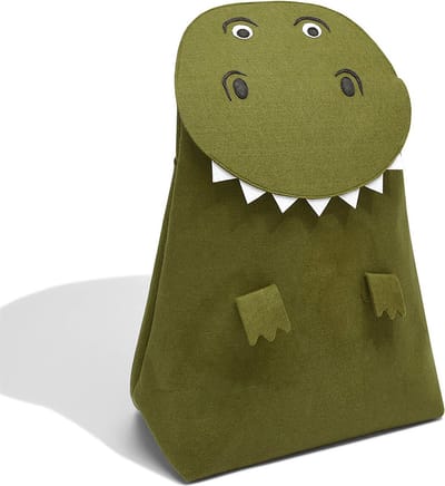 STACKERS - speelgoedmand - opbergmand - wasmand - wassorteerder - kinderen - T-rex