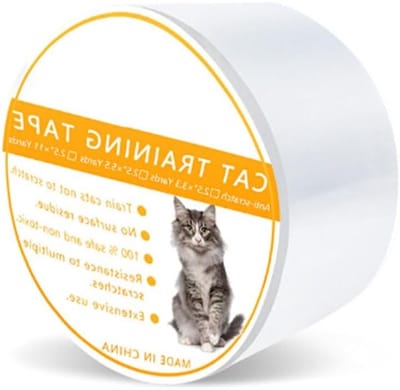 Scratchafschrikkende Strips voor Katten (10cm x 5.5m) - Dubbelzijdige Plakband voor Meubelbescherming, Katten Training en Vervelende Krabben Stoppen