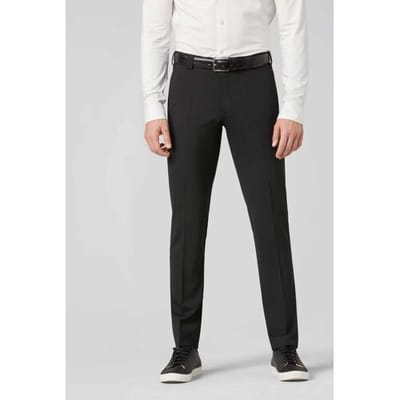 Meyer Broek Roma Fine Tropical Wool 4-Way-Stretch Zwart / male