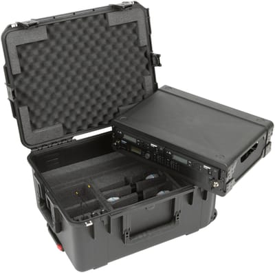 SKB - iSeries 3i-2217-10 - Waterdichte Koffer - Zwart - Draadloze Microfoon Fly Rack 2U