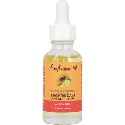 SheaMoisture, Brighter Days Ahead Serum, 1 fl oz (29 ml) white