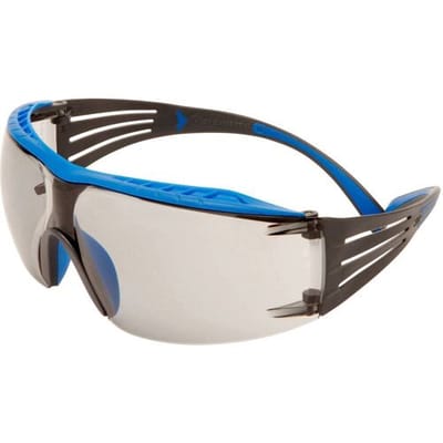 3M SecureFit SF407XSGAF-BLU Veiligheidsbril Met anti-condens coating Blauw, Grijs