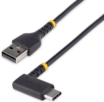 USB A to USB C Cable Startech R2ACR-15C Black